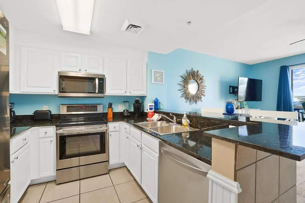Calypso 203 1 Bedroom Gulf Front Panama City Beach Apartment