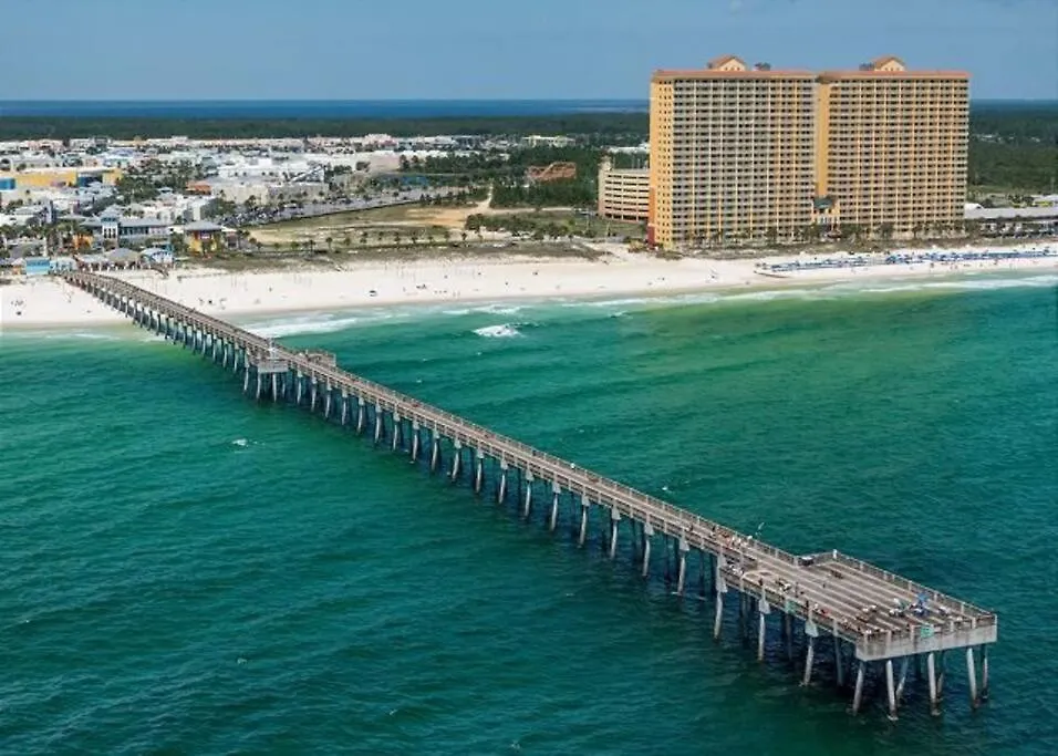 Calypso 203 1 Bedroom Gulf Front Panama City Beach Apartment