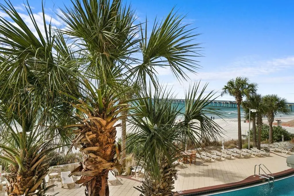 Calypso 203 1 Bedroom Gulf Front Panama City Beach Apartment