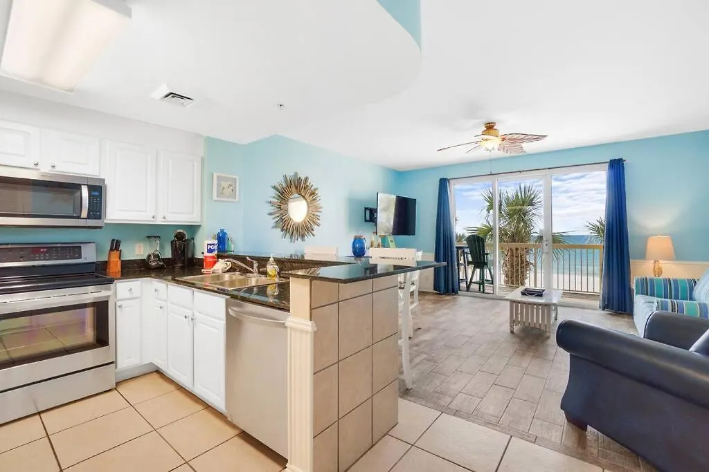 Calypso 203 1 Bedroom Gulf Front Panama City Beach Apartment